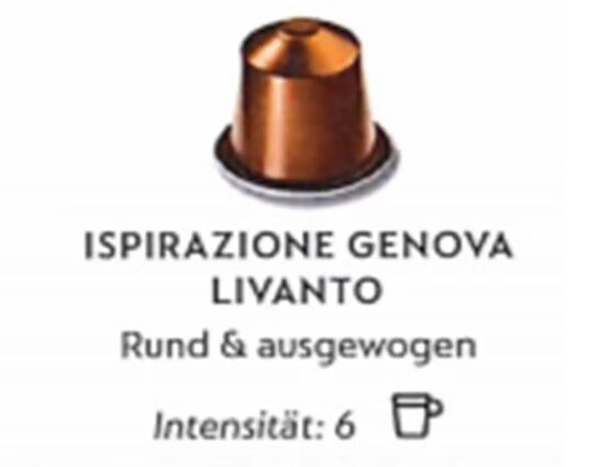 Kafijas kapsulas NESPRESSO Italiana Livanto, 5g,10gab